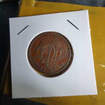 沼泽如烟--第1060场 英国1964年半便士