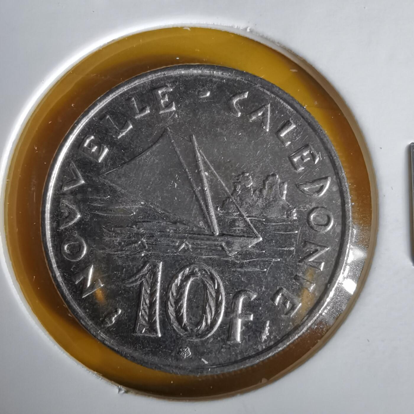 沼泽如烟--第1061场 法属新喀里多尼亚1992年10法郎