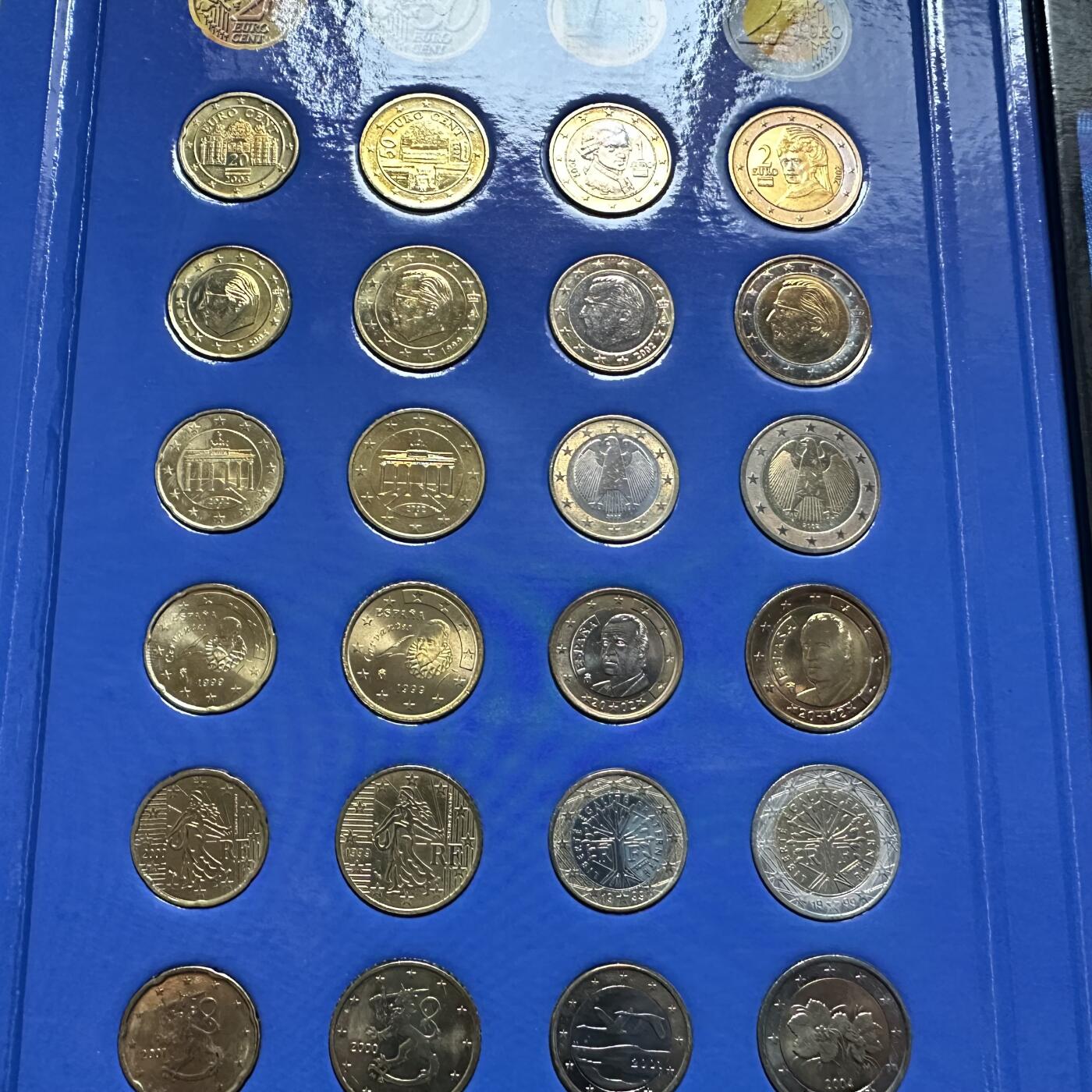 🌹外币初藏🌹🐯2026年第44场   每周二四六晚8️⃣点  世界硬币 欧盟12国首发版欧元套币 荷兰装帧