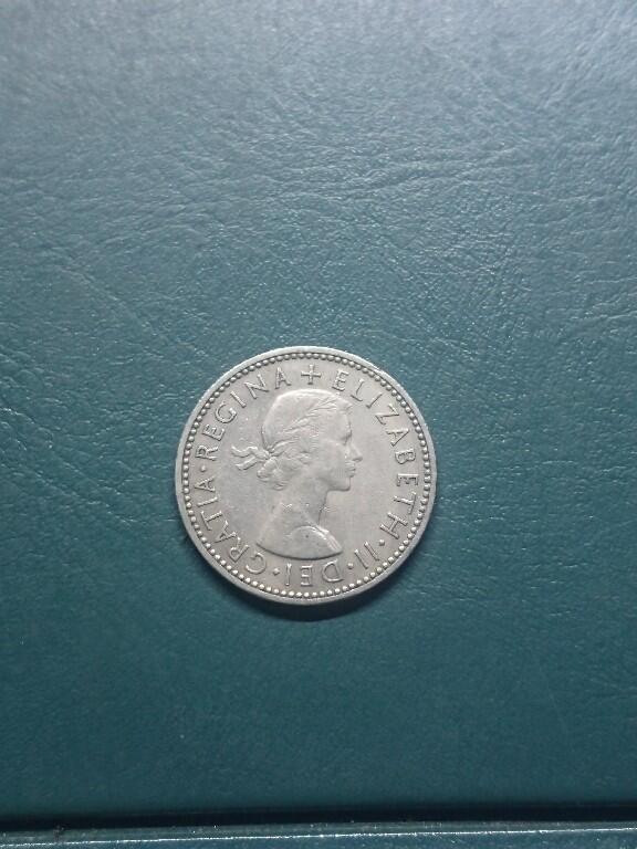 松南世界钱币——260416 英国1先令