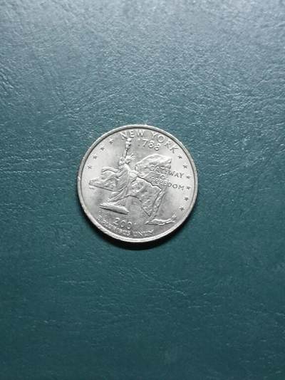 松南世界钱币——260417 - 美国25分纪念币1