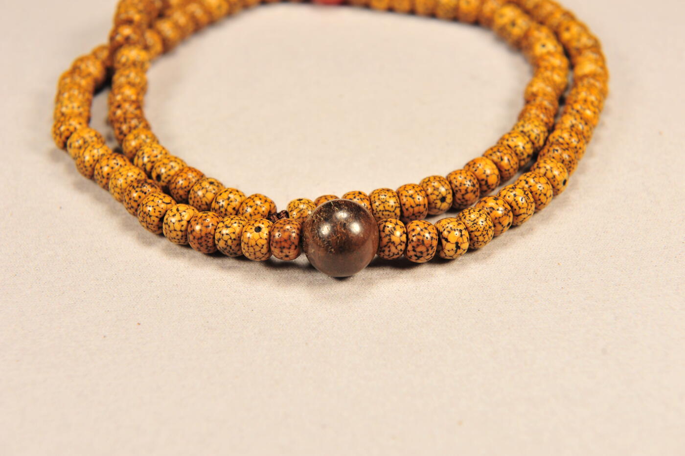 碧月说宝.雪域莲花开（二） 清代 星月菩提籽念珠108籽