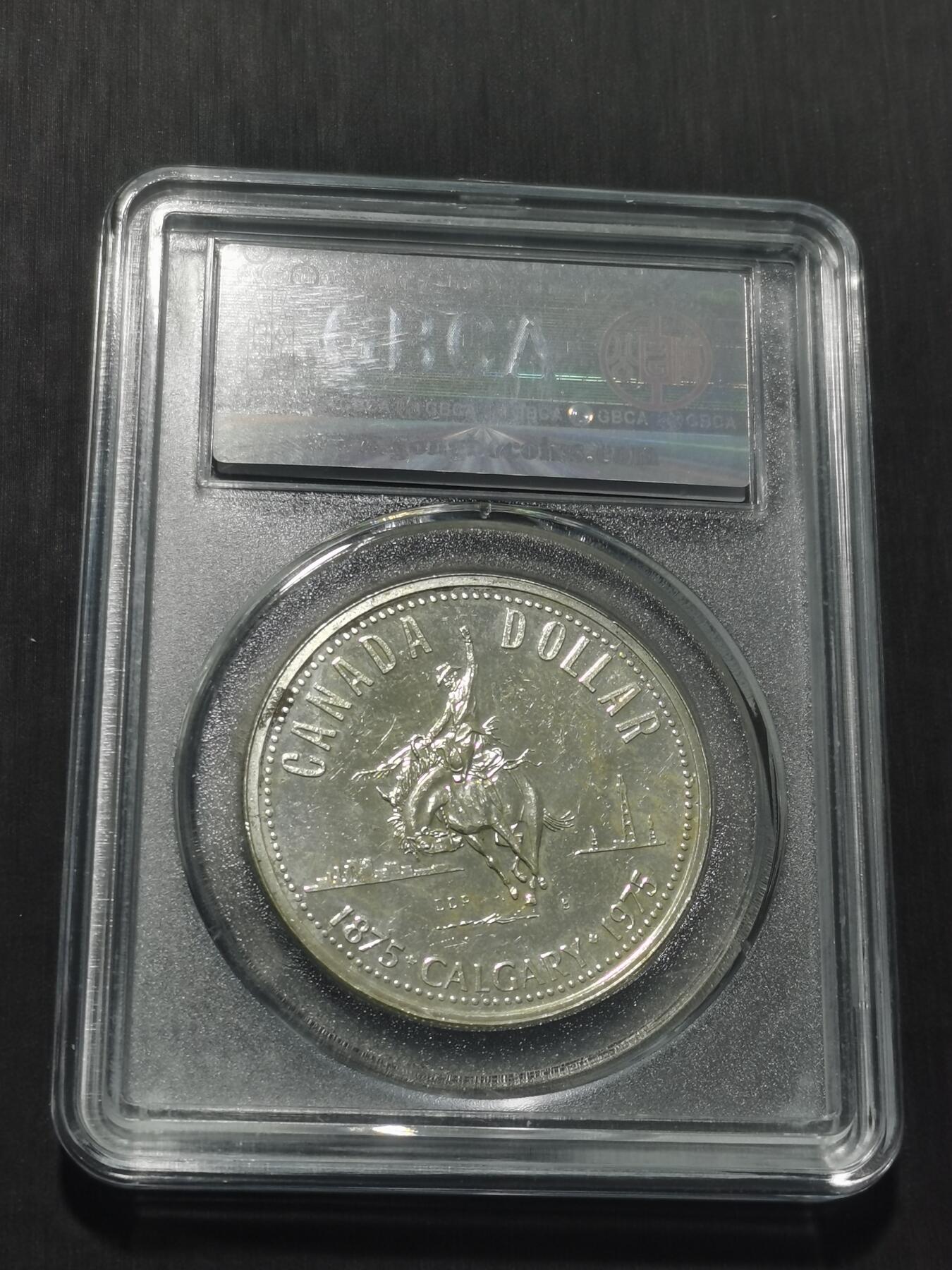 天下钱庄专场欢迎参拍 加拿大1加元银币