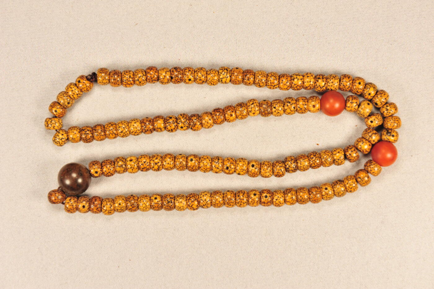 碧月说宝.雪域莲花开（二） 清代 星月菩提籽念珠108籽