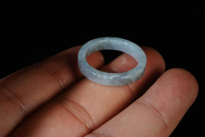 上海都达杂项专场102【全场包邮】  天然和田玉戒指97-50