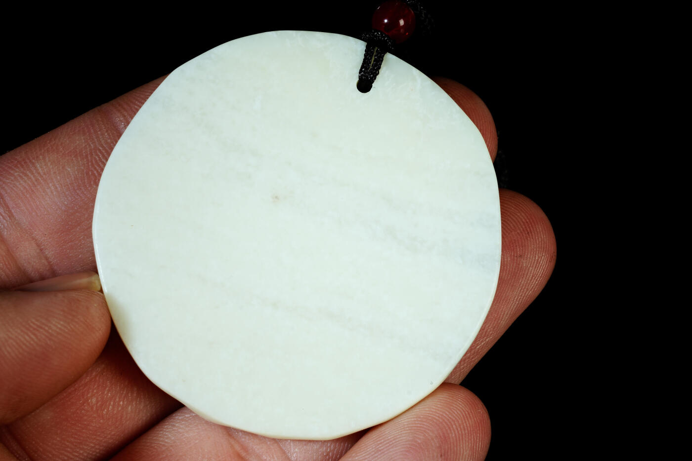 上海都达杂项专场八十一【全场包邮】  天然岫玉精雕《招财进宝》挂件97-69