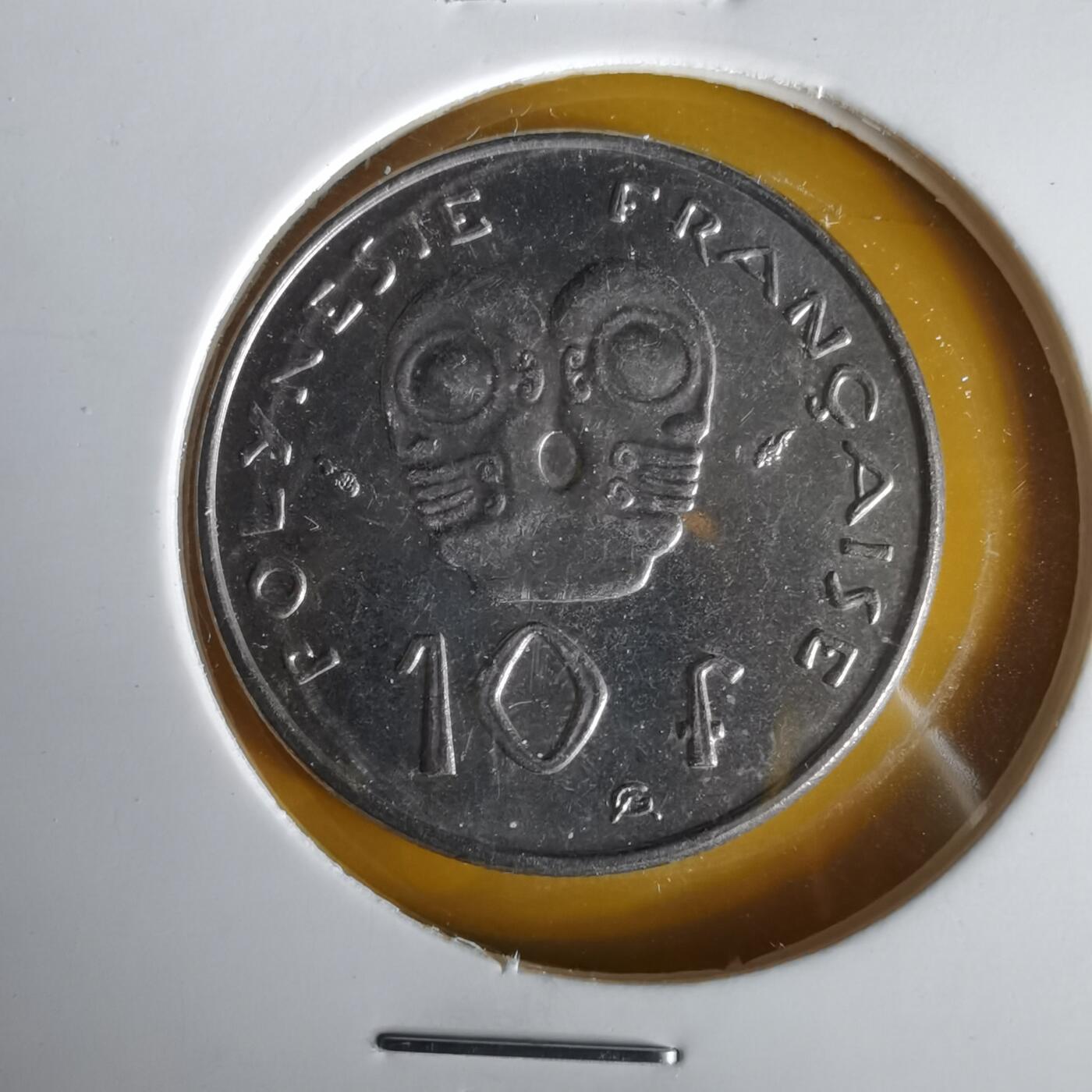 沼泽如烟--第1061场 法属波利尼西亚1985年10法郎