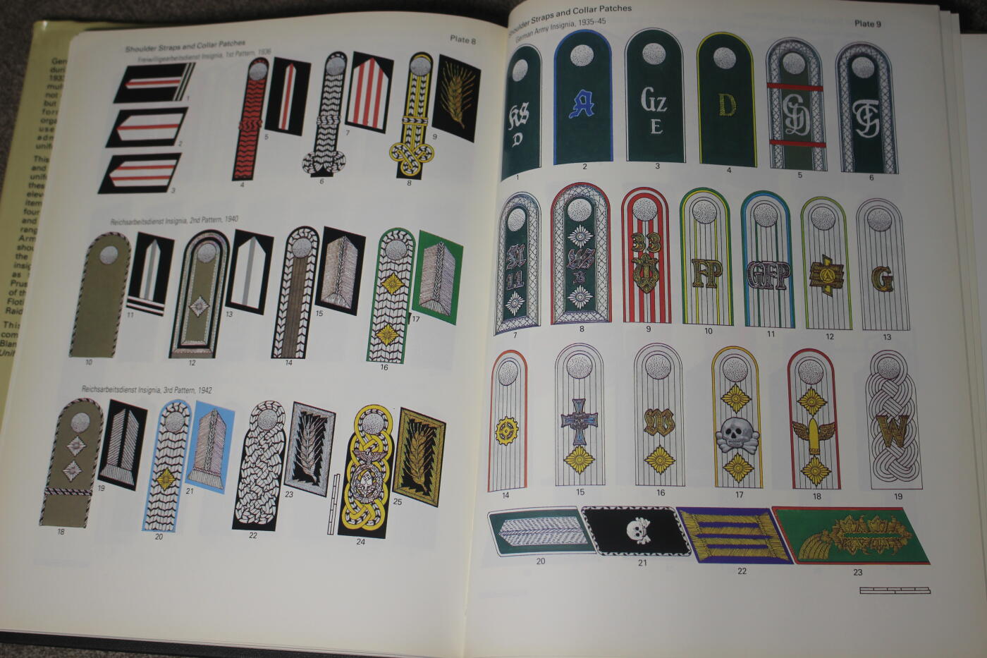 2026.4.21杂货小拍卖 德三组织标识，全书203页，实物照片和彩绘图片作比较，较为详细的介绍了德三的各类军事和民间组织标识，库存品相