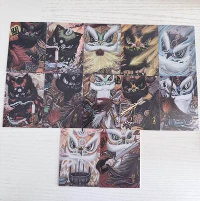 NO.30 好又多金牌大场，每周一站式配齐，方便凑单！（周6晚9点截拍，卖家送拍0抽成！） - 【套卡】醒狮三国 一皇五虎 黄诗雨 肤感卡 五虎+刘备 狮面+舞人 全12张