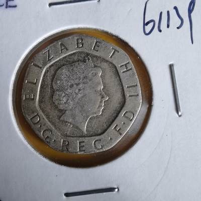 沼泽如烟--第1061场 - 英国2001年20便士