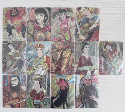 NO.30 好又多金牌大场，每周一站式配齐，方便凑单！（周6晚9点截拍，卖家送拍0抽成！） - 【套卡】昆仑万象 手绘复刻2 权迎东 套卡13张全  扈三娘、关公等人物