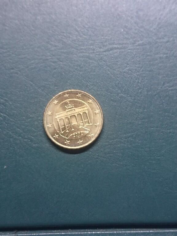 松南世界钱币——260416 德国10分欧元好品相铜币