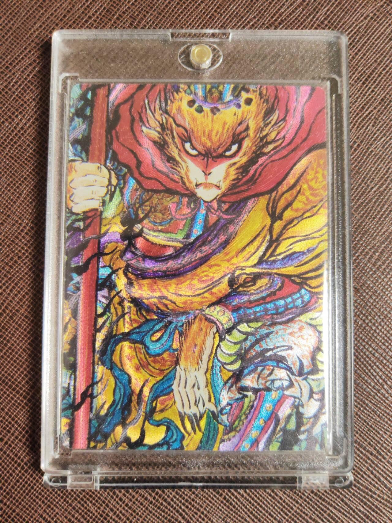 第112期阳大大卡牌拍卖第112期（持续收拍品，周六晚上九点截拍，进群福利早知道） 【册卡限编】昆仑万象 手绘复刻2独占册卡 六耳猕猴 限编088/118