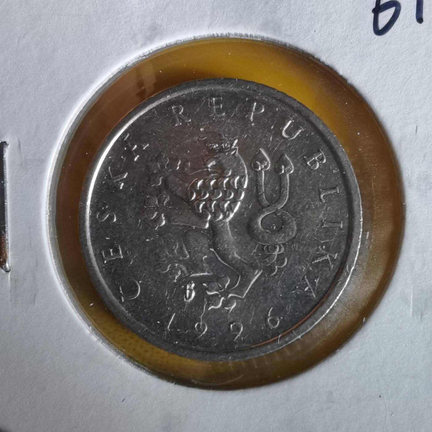 沼泽如烟--第1061场 捷克1996年1克朗