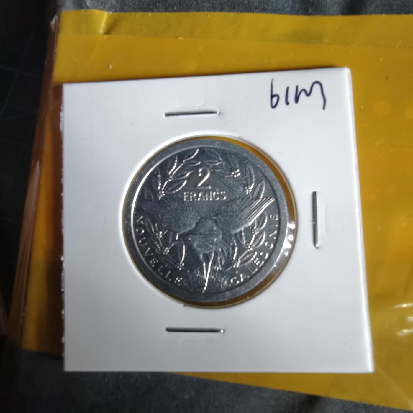 沼泽如烟--第1061场 法属新喀里多尼亚1990年2法郎