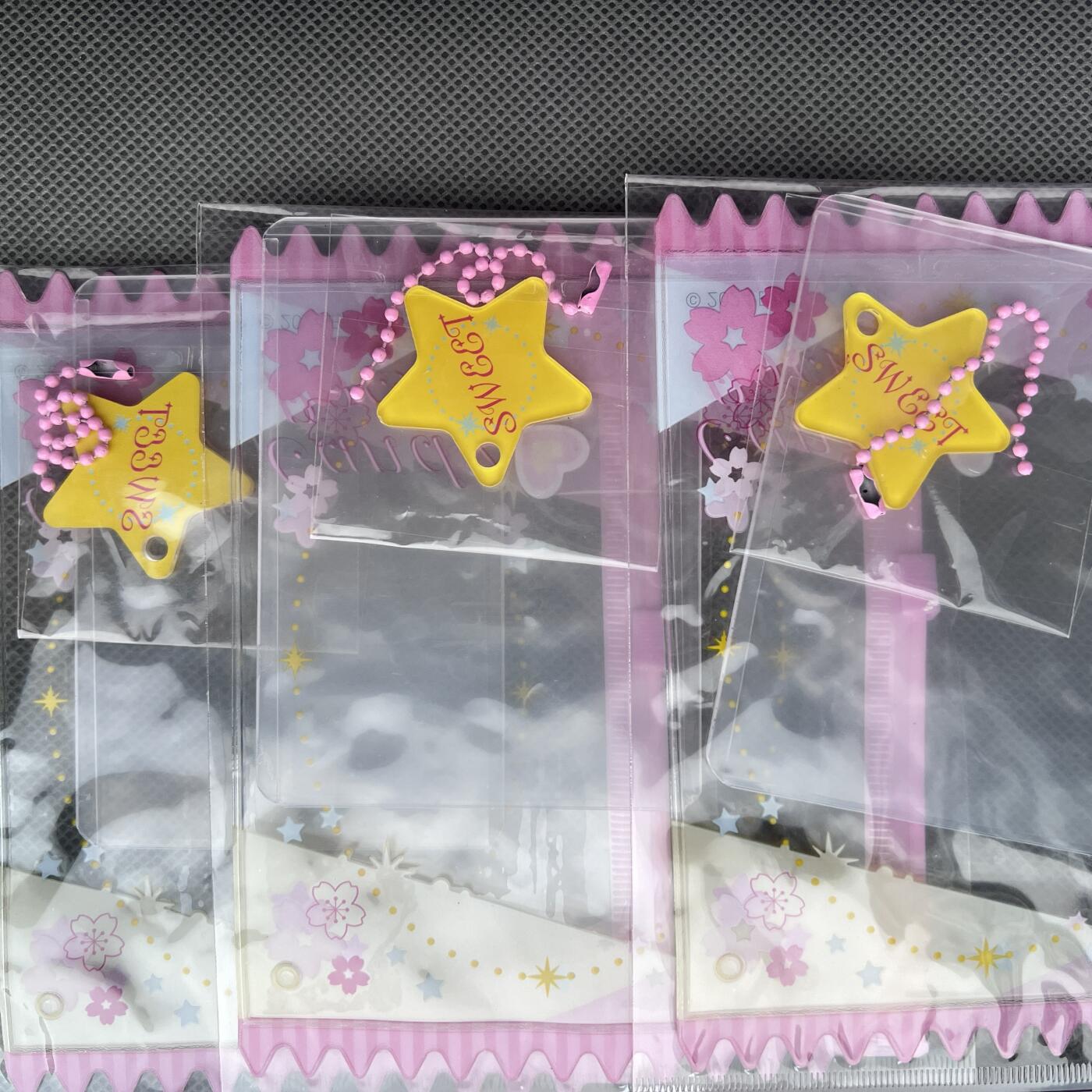 锦色铺子的潮玩第十二期 🌸🌸🌸无佣金🌸🌸🌸   卡游 叶罗丽  糖果收纳袋 附带珠链  3个