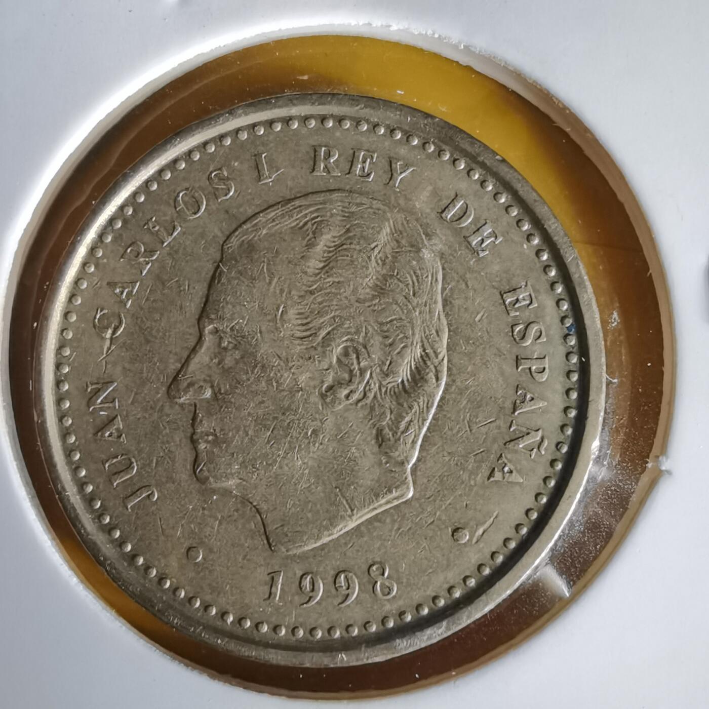 沼泽如烟--第1061场 西班牙1998年100比塞塔