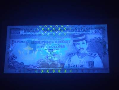 2026四月第三期，总第224期 文莱1990版50元UNC- 中年苏丹博尔吉亚