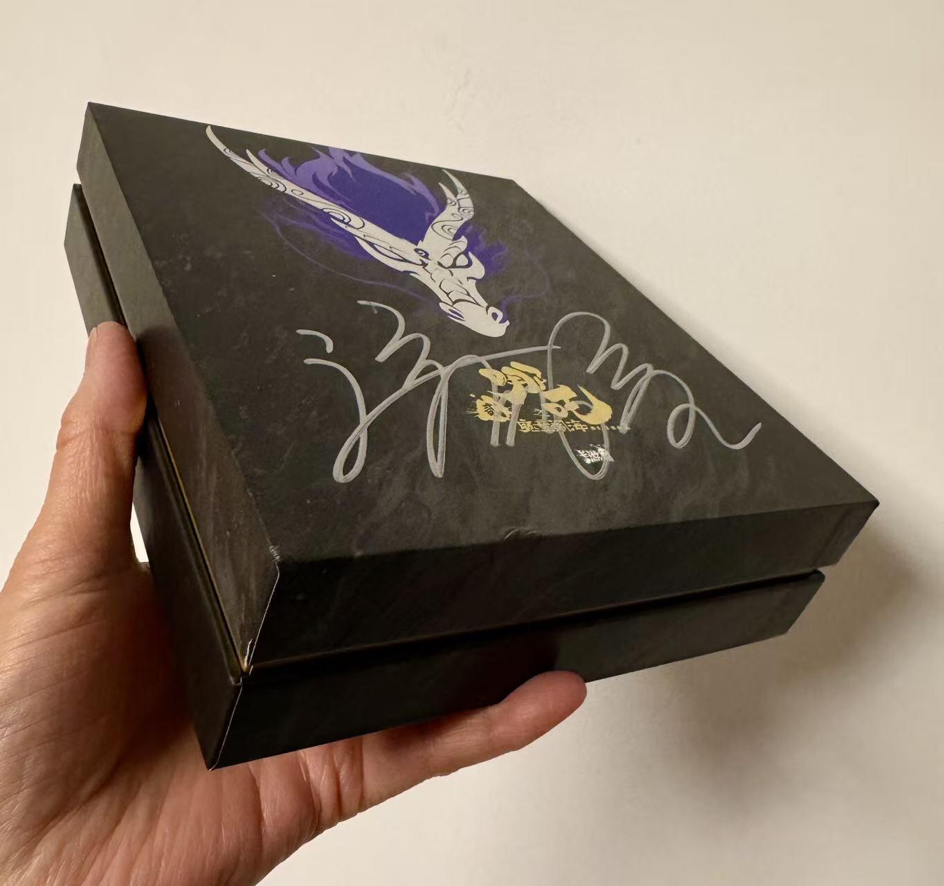 零元拍：声溯龙吟，心赴沧海，《哪吒2：魔童闹海》颜值担当敖丙的配演老师瀚墨亲笔签名卡游出品敖丙终极收藏卡精美外盒！