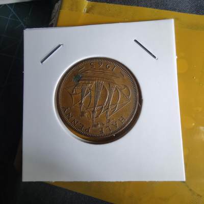 沼泽如烟--第1060场 英国1965年半便士