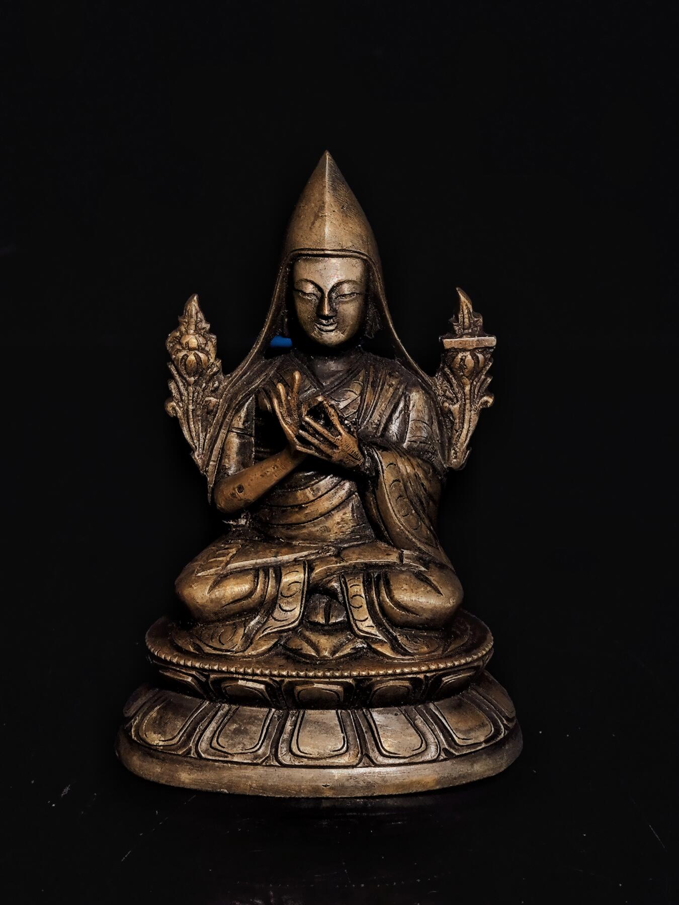 碧月说宝.雪域莲花开（二） 清代 宗喀巴上师像