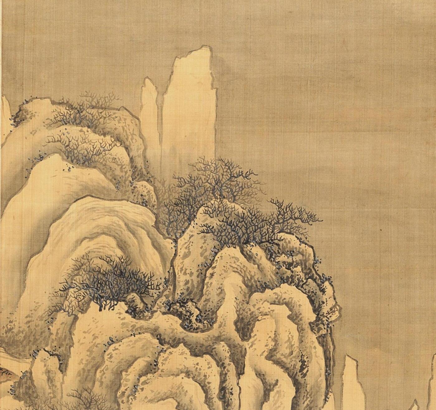 碧月说宝. 近现代书画专场（十） 钱维城（款） 深山寻寺图