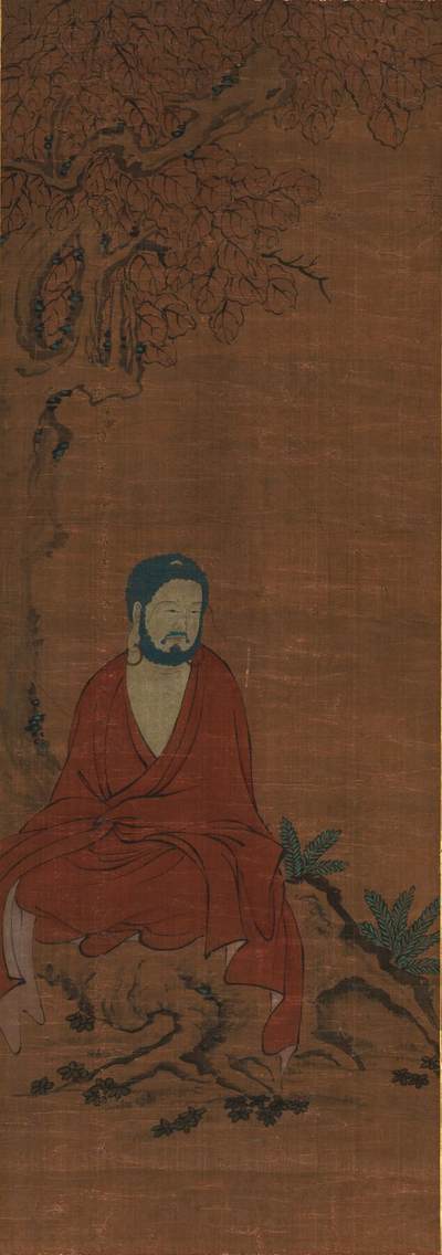 碧月说宝. 近现代书画专场（十） - 佚名 悟道图