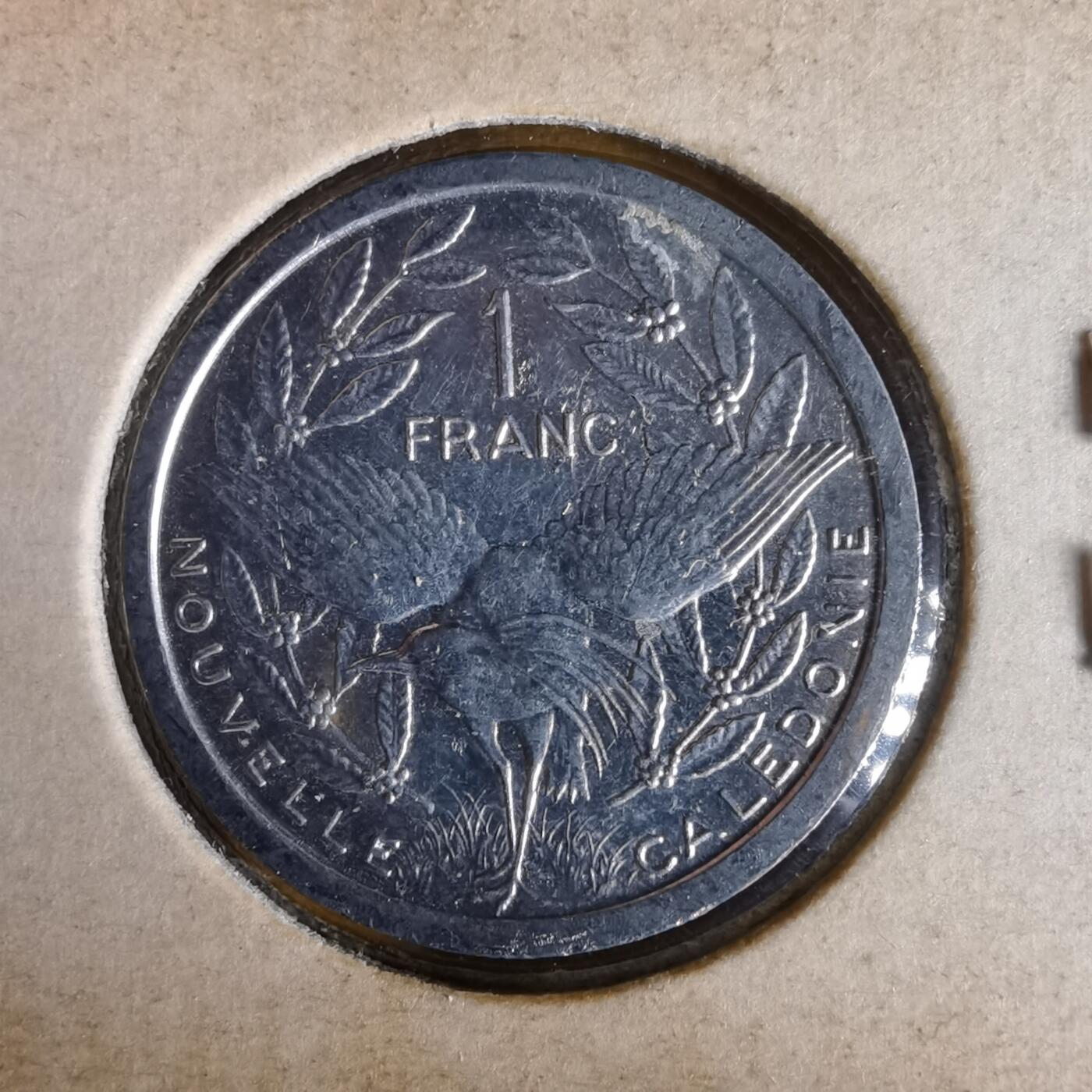 沼泽如烟--第1061场 法属新喀里多尼亚1985年1法郎