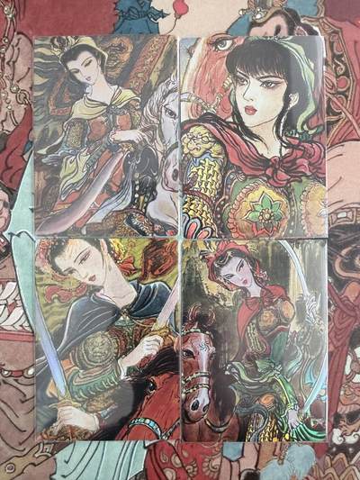 NO.30 好又多金牌大场，每周一站式配齐，方便凑单！（周6晚9点截拍，卖家送拍0抽成！） - 昆仑万象 手绘复刻2 权迎东 扈三娘 精美彩闪4张