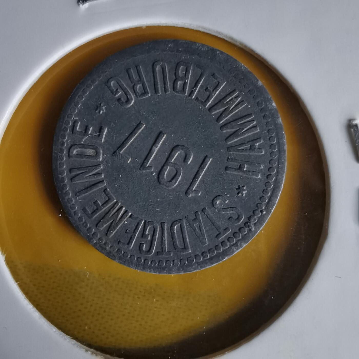 沼泽如烟--第1061场 德国1917年10芬尼代币