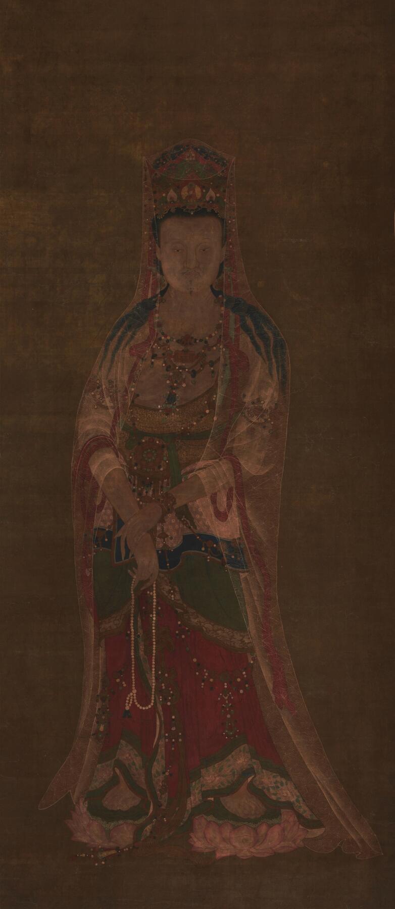 碧月说宝. 近现代书画专场（十） 佚名 观音大士