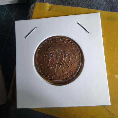 沼泽如烟--第1060场 英国1963年半便士