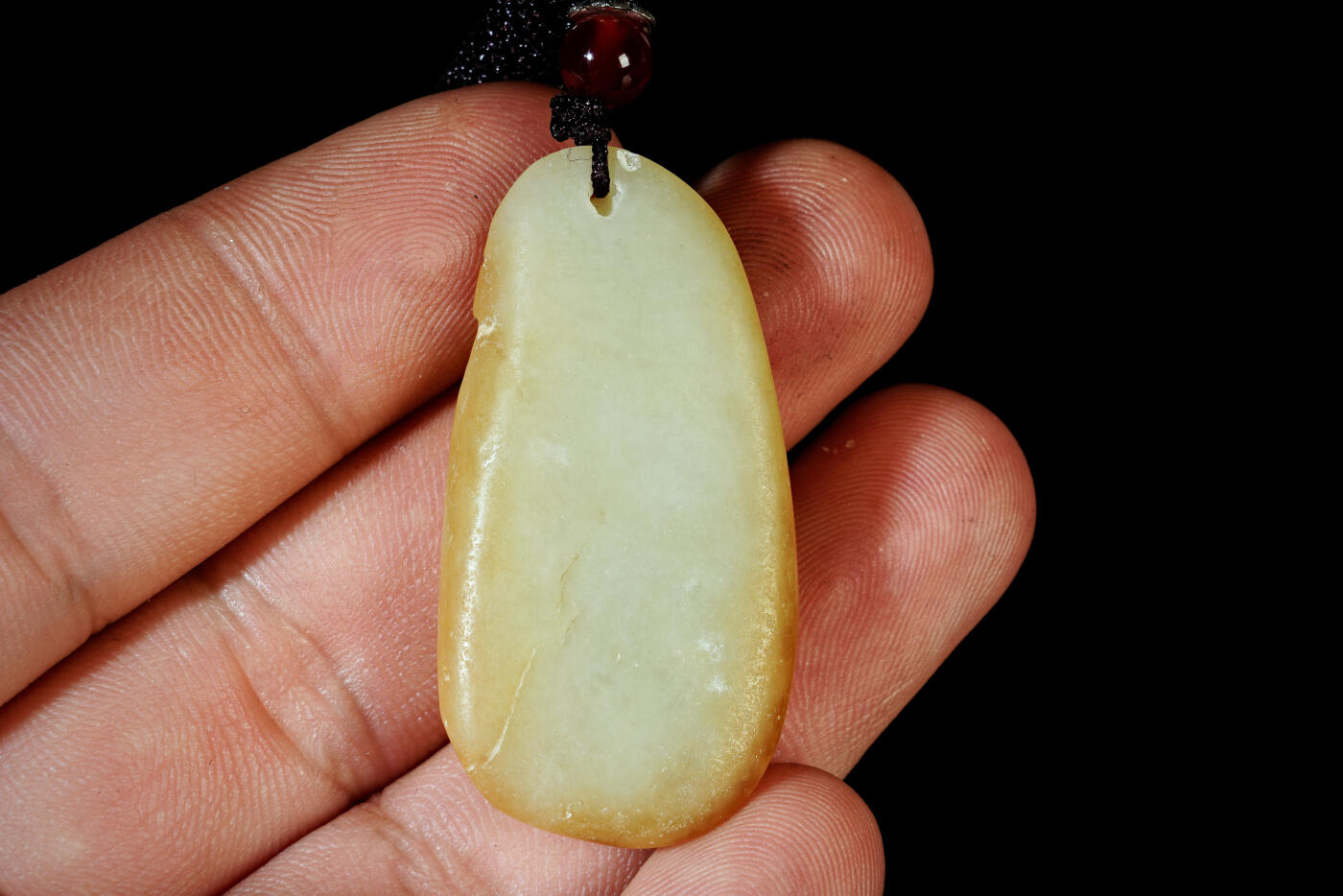 上海都达杂项专场八十一【全场包邮】  天然和田玉精雕《鼠你有钱》挂件97-44