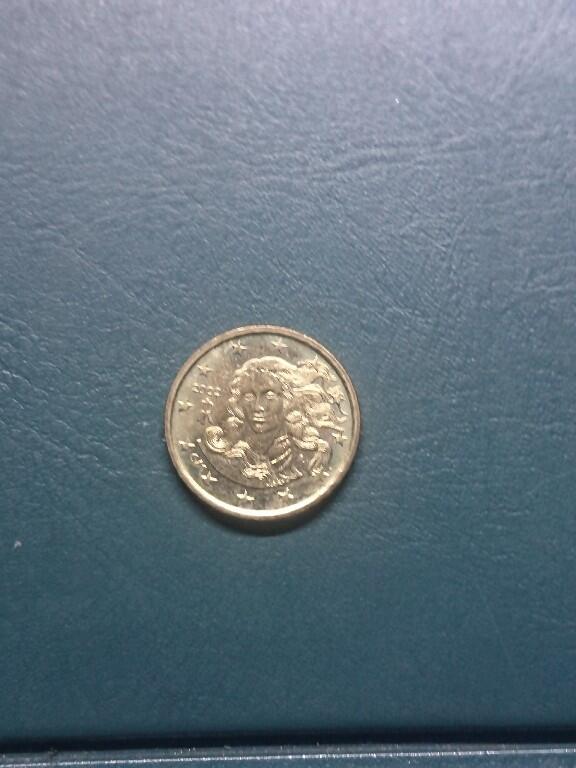 松南世界钱币——260416 意大利10分欧元好品相铜币