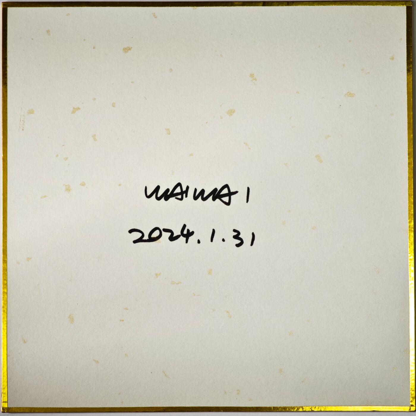 白泽拍卖卡牌手绘专场第35期（问东城春色，正谷雨，牡丹期） 2024 waiwai手绘色纸 小白龙 尺寸：17.8cm*17.8cm  waiwai亲签