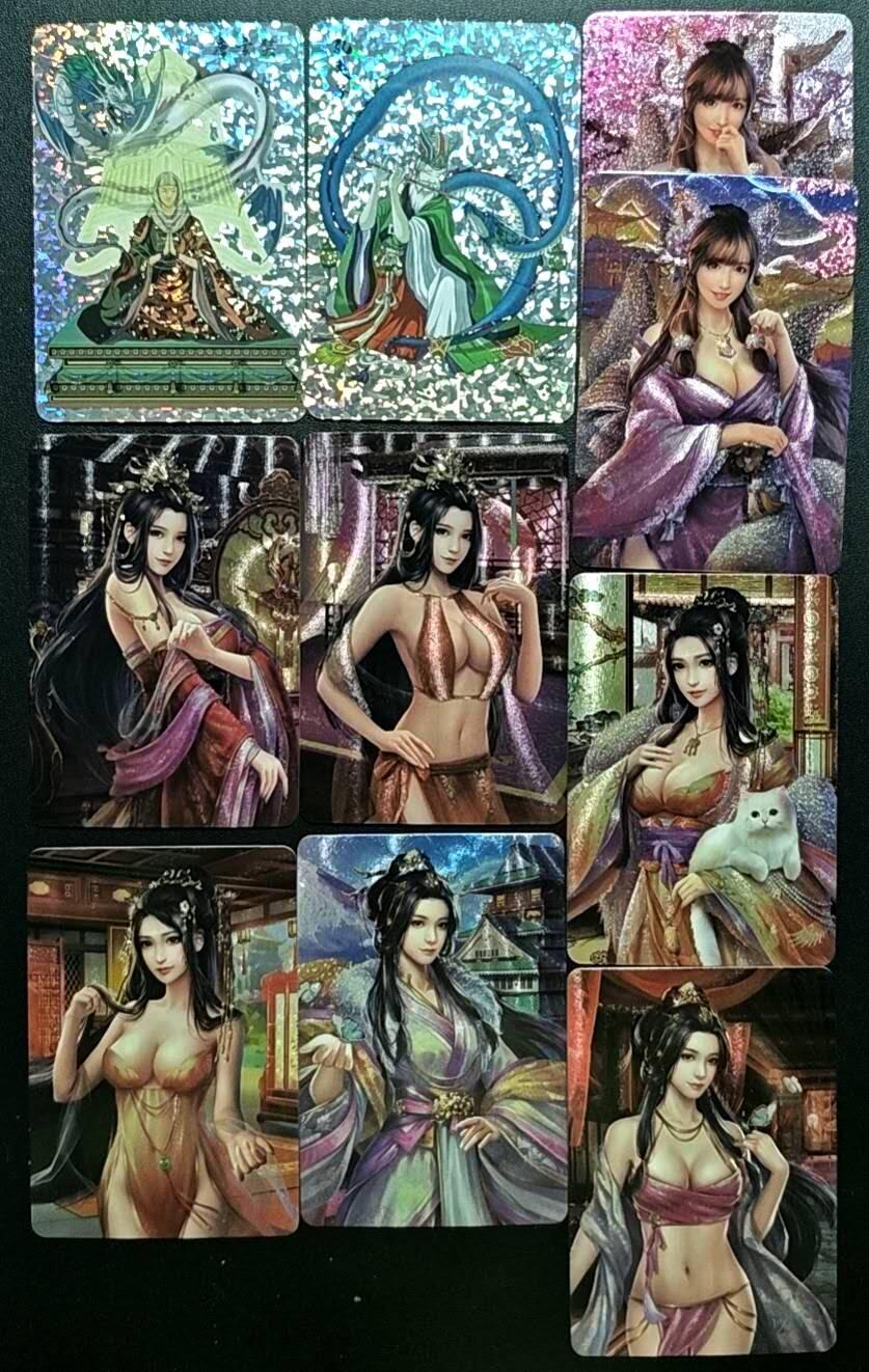 天玑星卡拍第188期《4.20周一截拍》持续收拍收评中 满赠卡需备注 宁缺卡牌 碎冰闪 两张+粗闪 八张