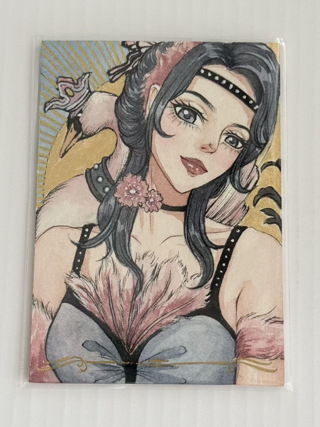 NO.30 好又多金牌大场，每周一站式配齐，方便凑单！（周6晚9点截拍，卖家送拍0抽成！） 【1/1手绘卡】圣域 画师Aster wood （紫苑）精品手绘卡 天鹅座