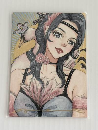 NO.30 好又多金牌大场，每周一站式配齐，方便凑单！（周6晚9点截拍，卖家送拍0抽成！） - 【1/1手绘卡】圣域 画师Aster wood （紫苑）精品手绘卡 天鹅座