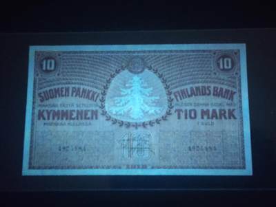 2026四月第三期，总第224期 芬兰1918版10马克AUNC 独立后首版·