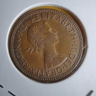 沼泽如烟--第1060场 - 英国1962年半便士