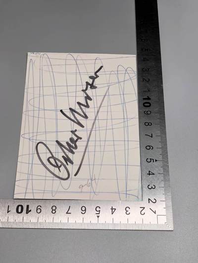 小驴勋章奖章收藏4月18日周六晚六点拍卖（珍爱和平，收藏战争，铭记历史，勿忘国耻，忠党爱国。有偿代拍，送拍规则在简介最后，参拍须阅读规则后再参拍，关系到运费包装发货时效真假辨别等关键信息，拍卖时不再发原图，看大图店主微信码在拍卖店铺介绍里或者找我要） 统帅堂豹营Oskar Moser战后双面亲签