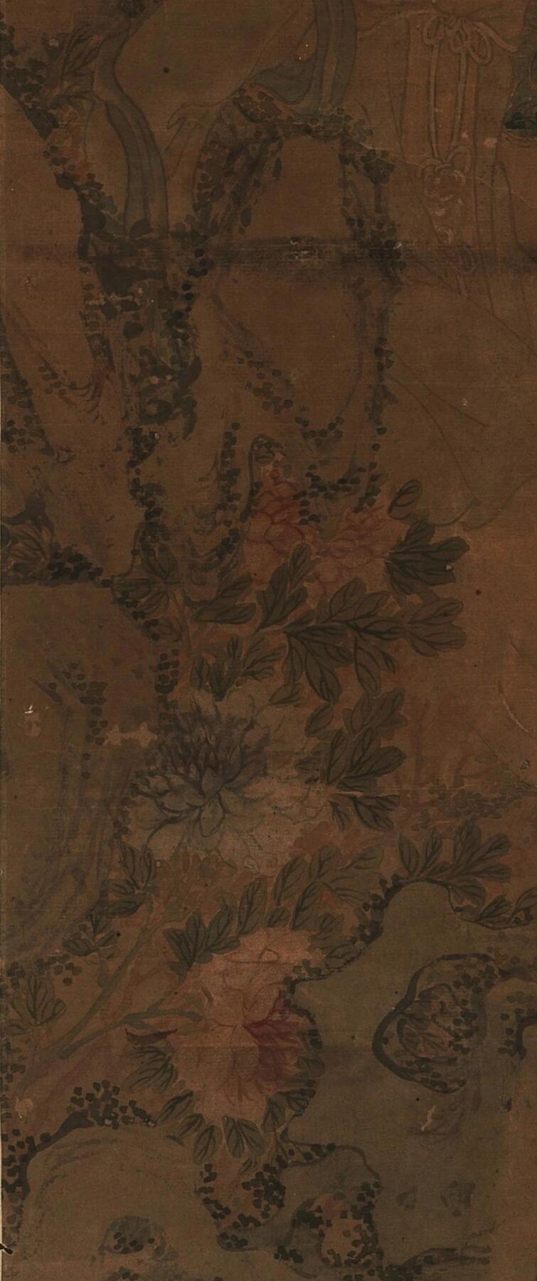 碧月说宝. 近现代书画专场（十） 佚名 赏春图