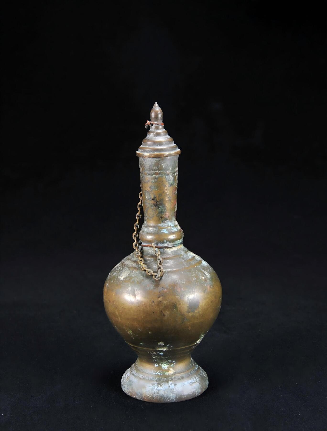 碧月说宝.雪域莲花开（二） 清代 铜净瓶