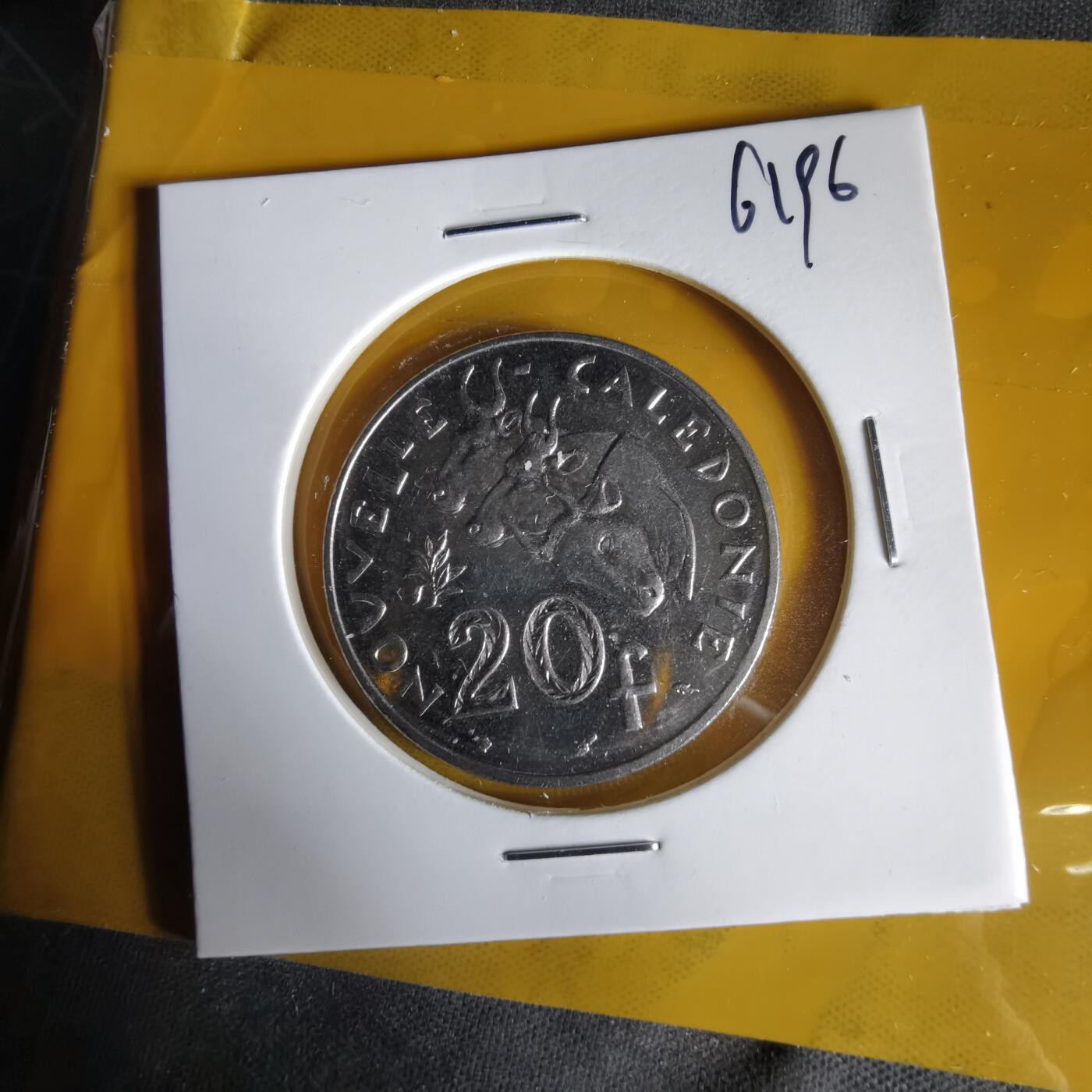 沼泽如烟--第1061场 法属新喀里多尼亚1983年20法郎