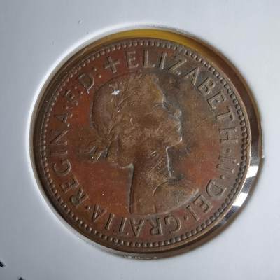 沼泽如烟--第1060场 - 英国1964年半便士