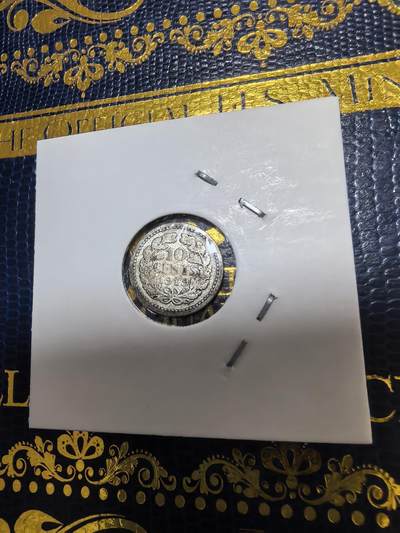 长老汇马年精选第十八场拍卖 1919荷兰威廉明娜10分银币，1.4克640银