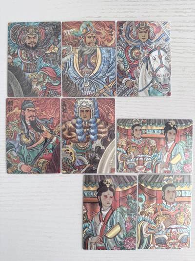 NO.30 好又多金牌大场，每周一站式配齐，方便凑单！（周6晚9点截拍，卖家送拍0抽成！） - 玄卡阁 冯涛 五虎上将+吕布、貂蝉 一套8张粗闪全