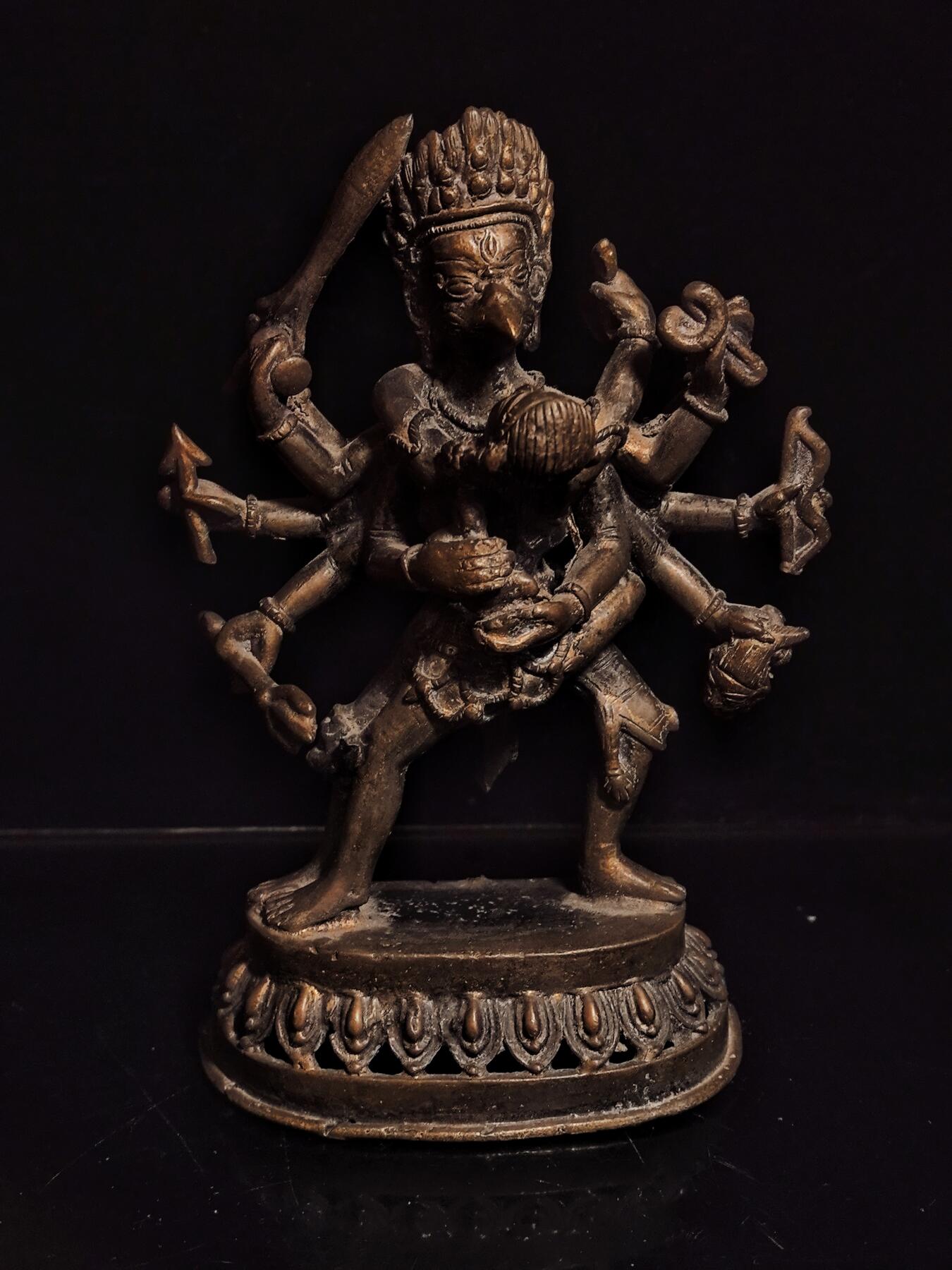 碧月说宝.雪域莲花开（二） 清代 西藏密宗空行母护法像