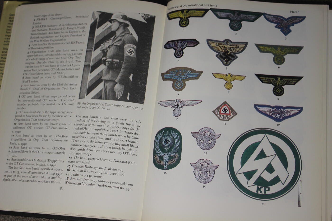 2026.4.21杂货小拍卖 德三组织标识，全书203页，实物照片和彩绘图片作比较，较为详细的介绍了德三的各类军事和民间组织标识，库存品相