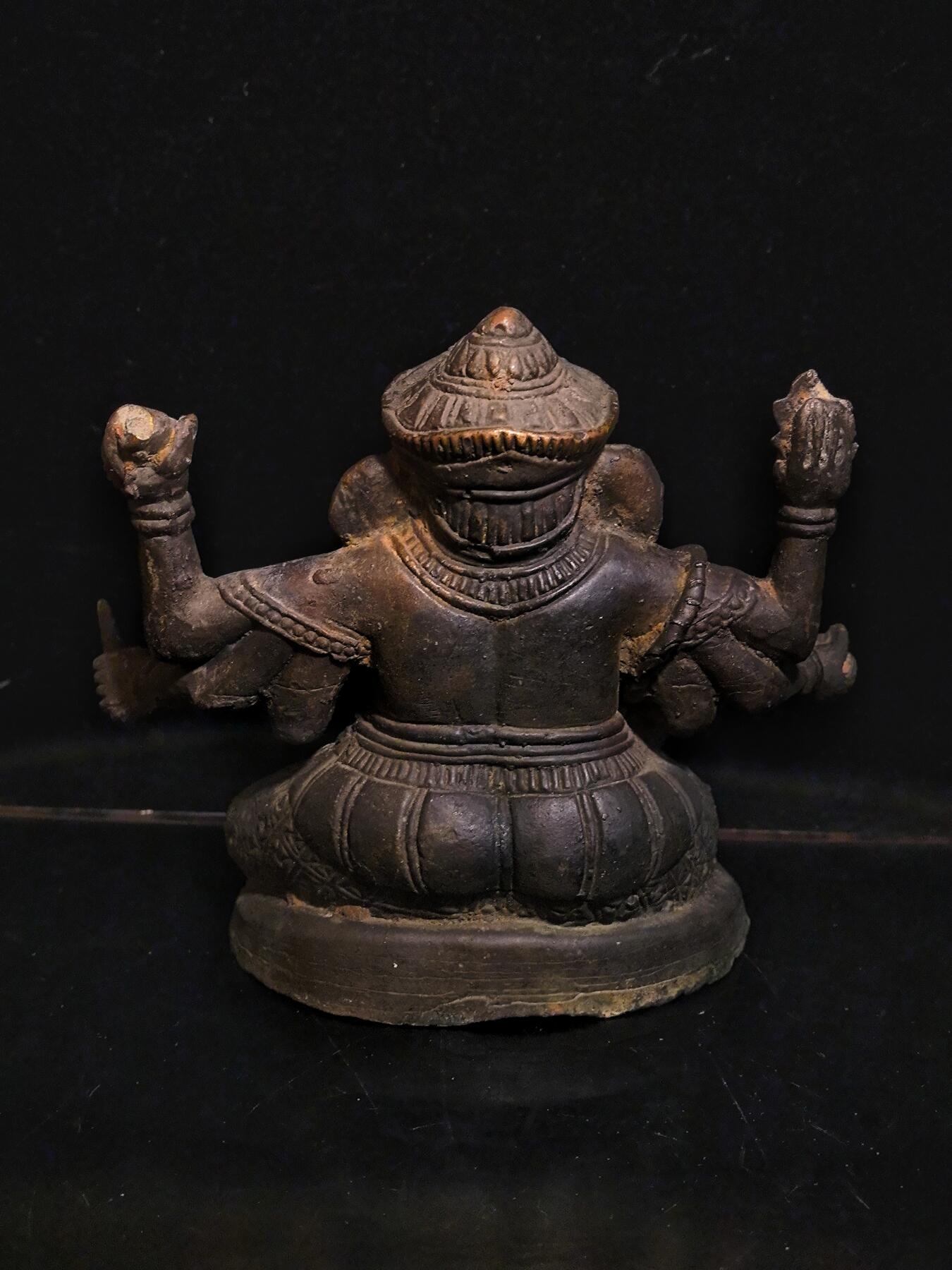 碧月说宝.雪域莲花开（二） 清代 象鼻天财神座像